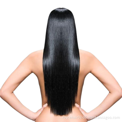 Cheap Price Raw Virgin Remy Hair Extensions Vendor Silky Straight Mink Brazilian Human Hair Bundles with Lace Closure